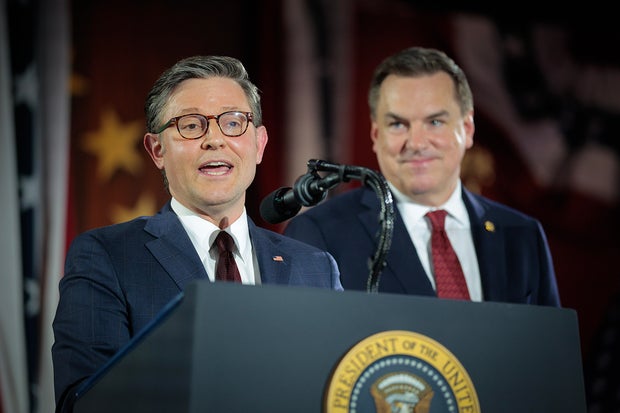 President Trump Attends NRCC Annual Fundraising Dinner At Union Station In Washington 