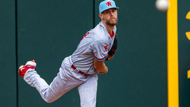 Reading Fightin Phils V Somerset Patriots - MiLB Baseball 