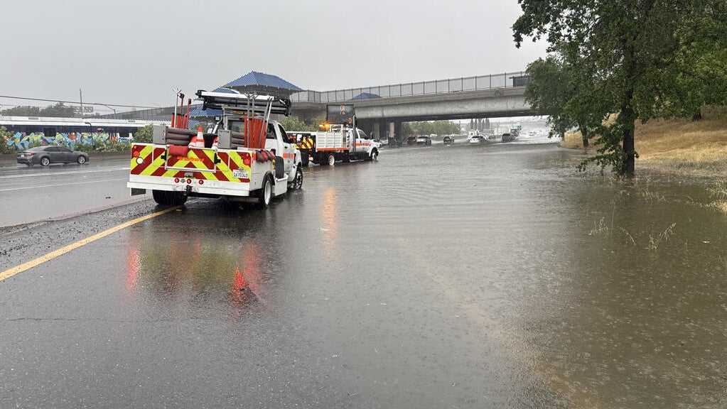 Spring storm soaks Northern California; winter storm warning in Sierra ...