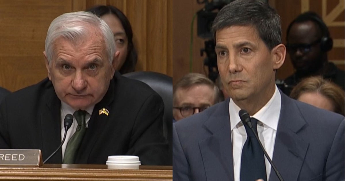 Watch: Reed asks Kevin Warsh whether he would cave to Trump's demands to lower interest rates