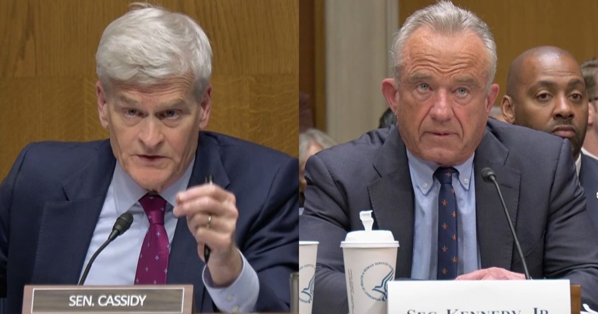 Watch: Sen. Cassidy presses RFK Jr. about vaccines, plans to address potential outbreaks
