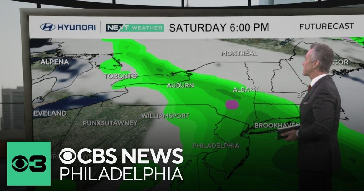 Partly cloudy Wednesday night in Philadelphia region, tracking rain ...