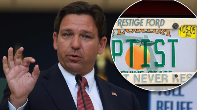 Florida Governor DeSantis Holds Press Conference In Miami 