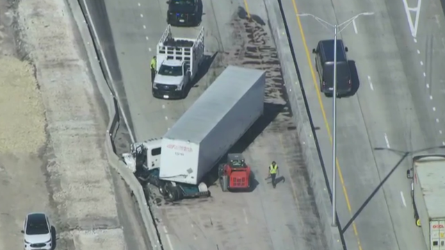 Police light on a car of the German police 
