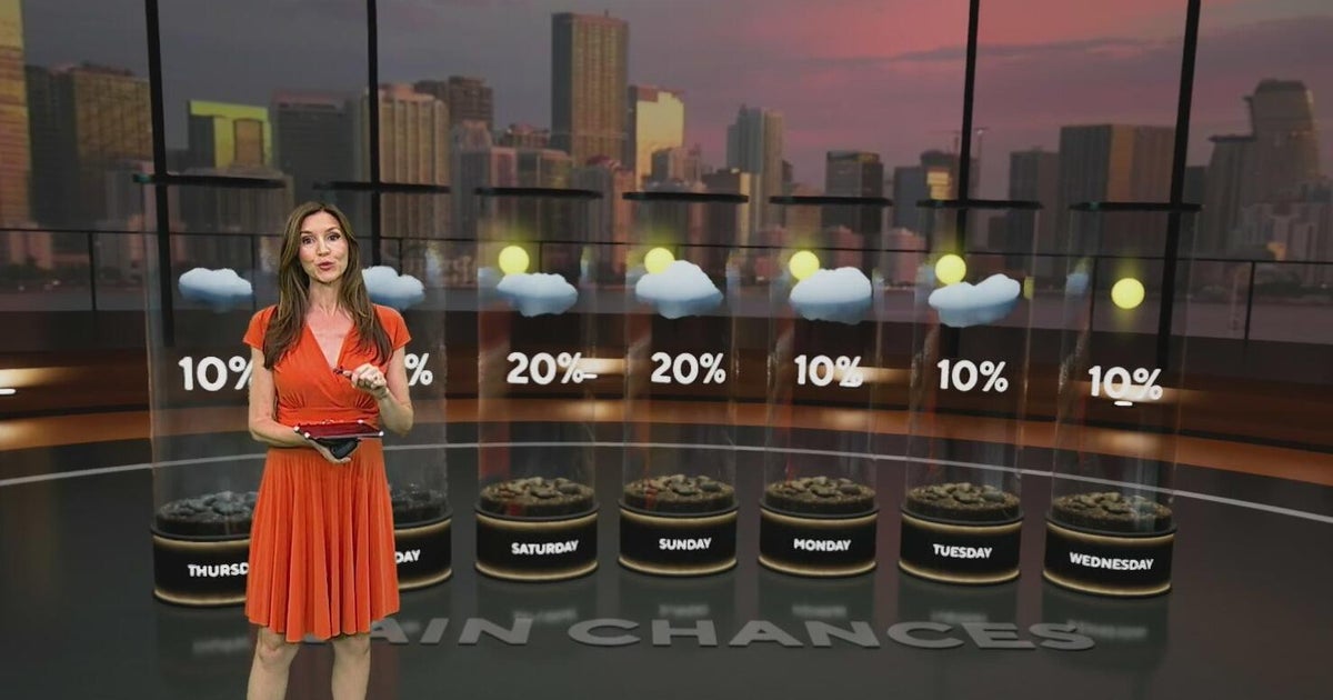Warm, breezy Thursday ahead in South Florida before rain chances rise ...