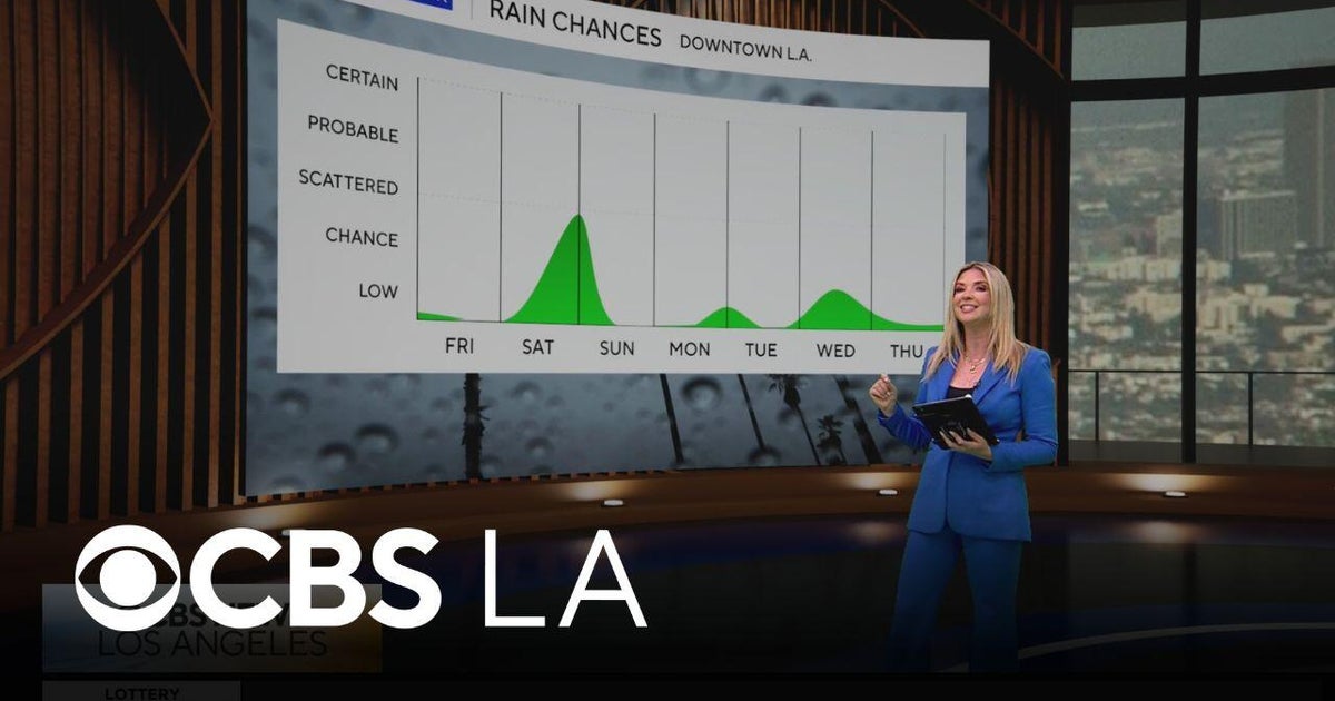 Evelyn Taft's NEXT Weather Forecast | April 23 - CBS Los Angeles