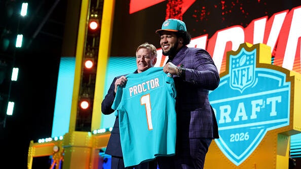 APTOPIX NFL Draft Football 