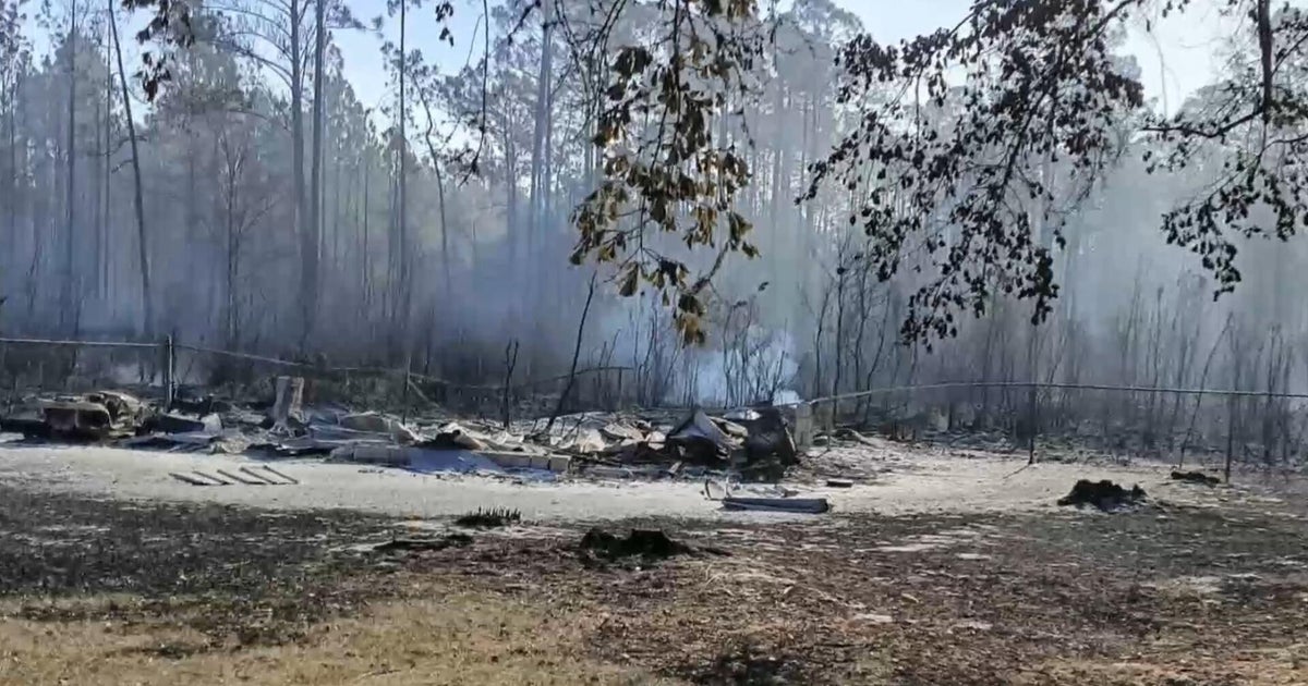 Georgia woman returns home to find “everything we own” destroyed in wildfire
