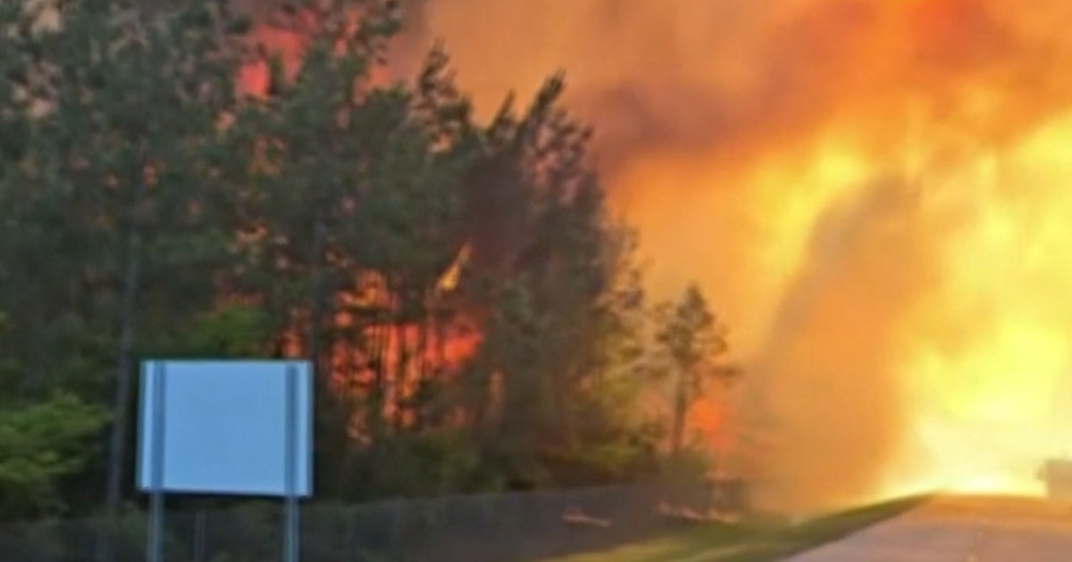 Wildfires torch dozens of homes in Georgia