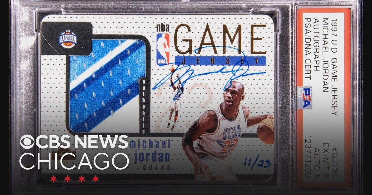 Michael Jordan trading card sold for $4.25 million - CBS Chicago