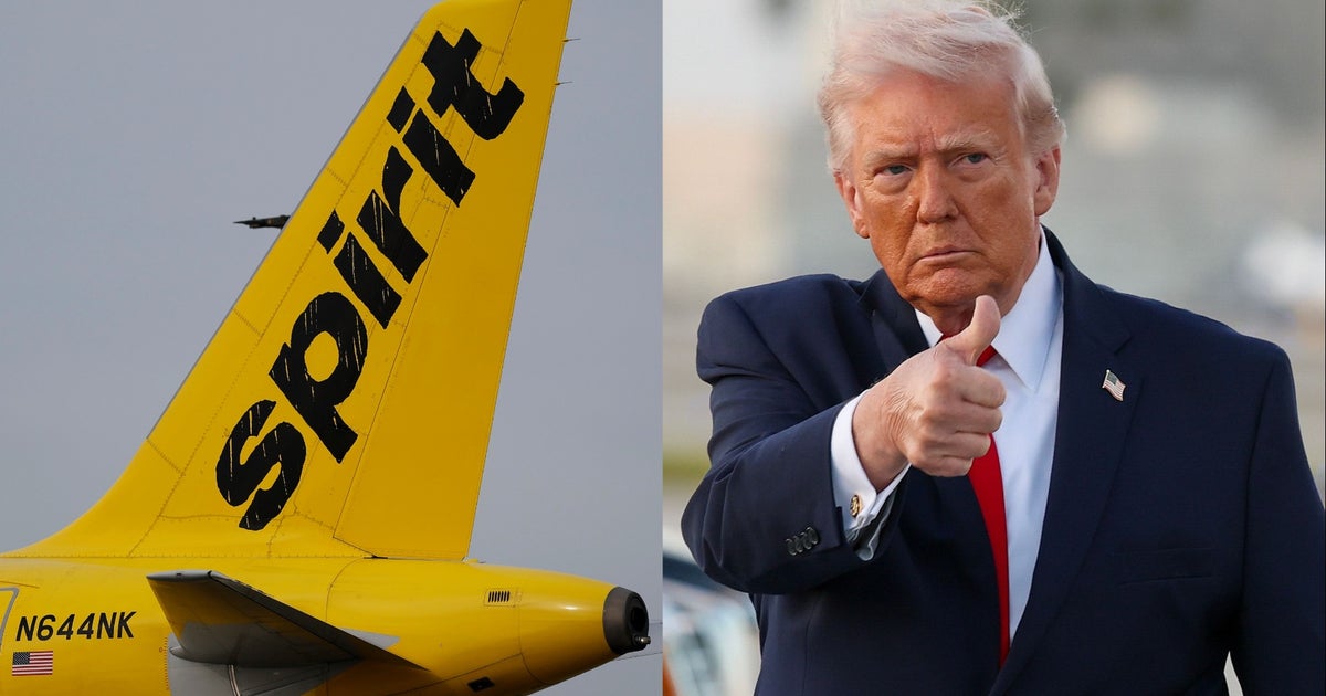 Trump on potential plans for Spirit Airlines