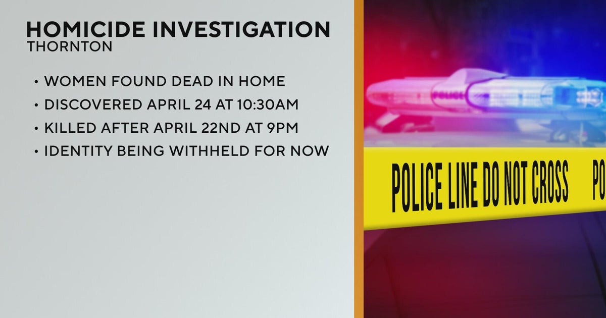 Police investigating homicide in Denver metro area after woman found ...