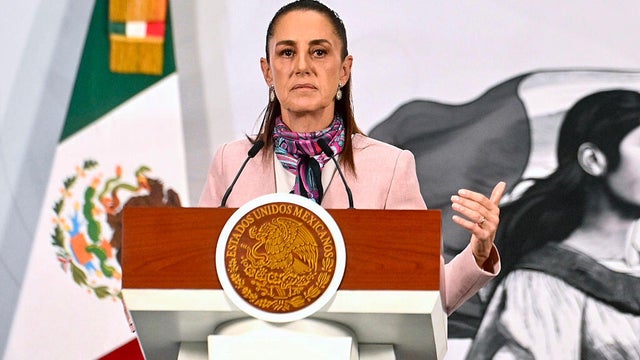 Mexican President Claudia Sheinbaum 