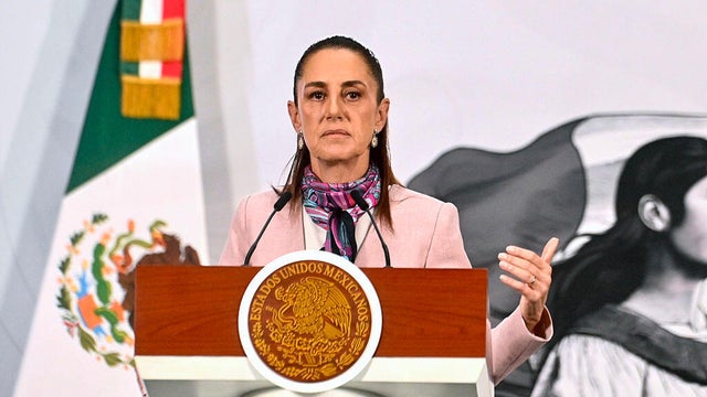 Mexican President Claudia Sheinbaum 