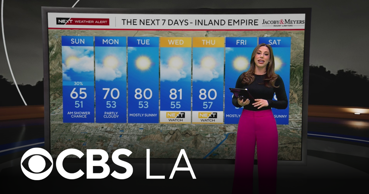 Alex Biston's NEXT Weather Forecast | April 25 - CBS Los Angeles