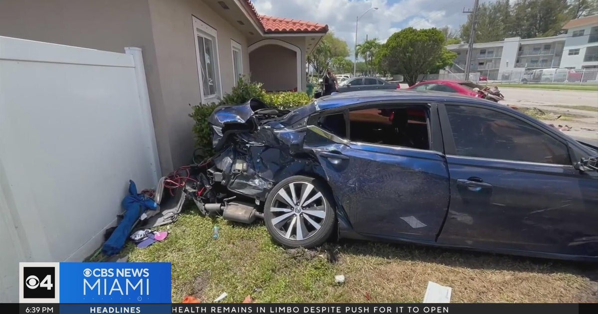 Deadly crash in Northwest Miami-Dade: Man ejected, neighbors shaken by chaotic scene
