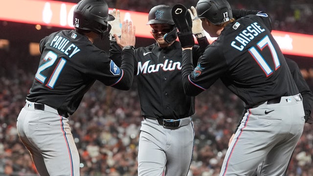 Marlins Giants Baseball 