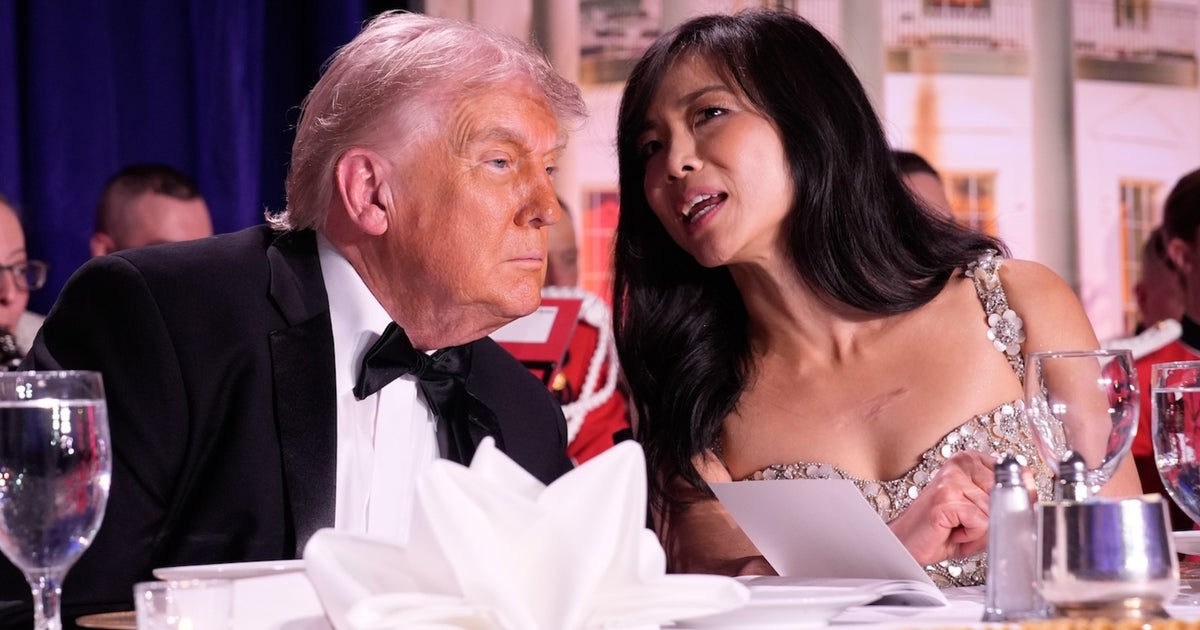 Weijia Jiang, who was seated next to Trump when a shooting broke out nearby, reacts to violent event