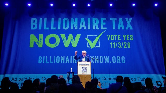 Senator Sanders Headlines California Billionaire Tax Campaign Kickoff 