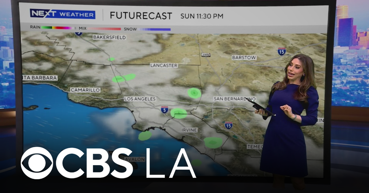 Alex Biston's NEXT Weather Forecast | April 26 - CBS Los Angeles