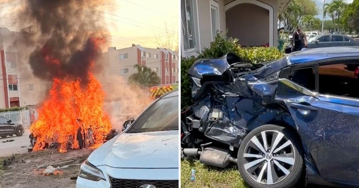 Driver ejected and killed in high-speed Miami-Dade crash that left 2 ...