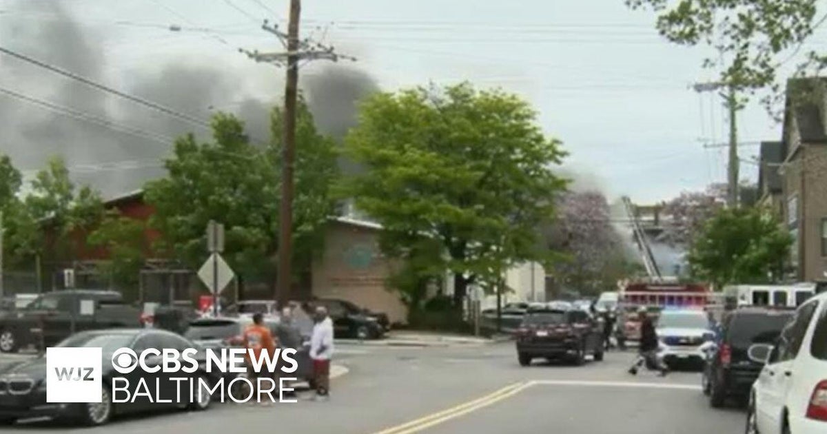 No injuries after firefighters battle large fire at Baltimore warehouse ...