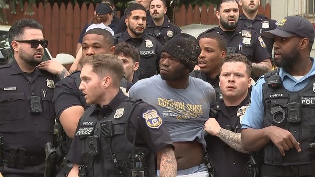 Escaped prisoner search in West Philadelphia 