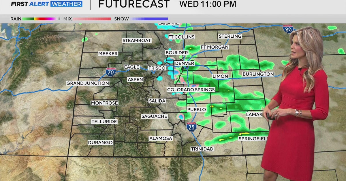 More wet weather on the way for Denver and much of Colorado - CBS Colorado