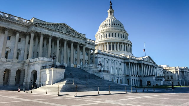 US Capitol Building - East Front - Washington DC 