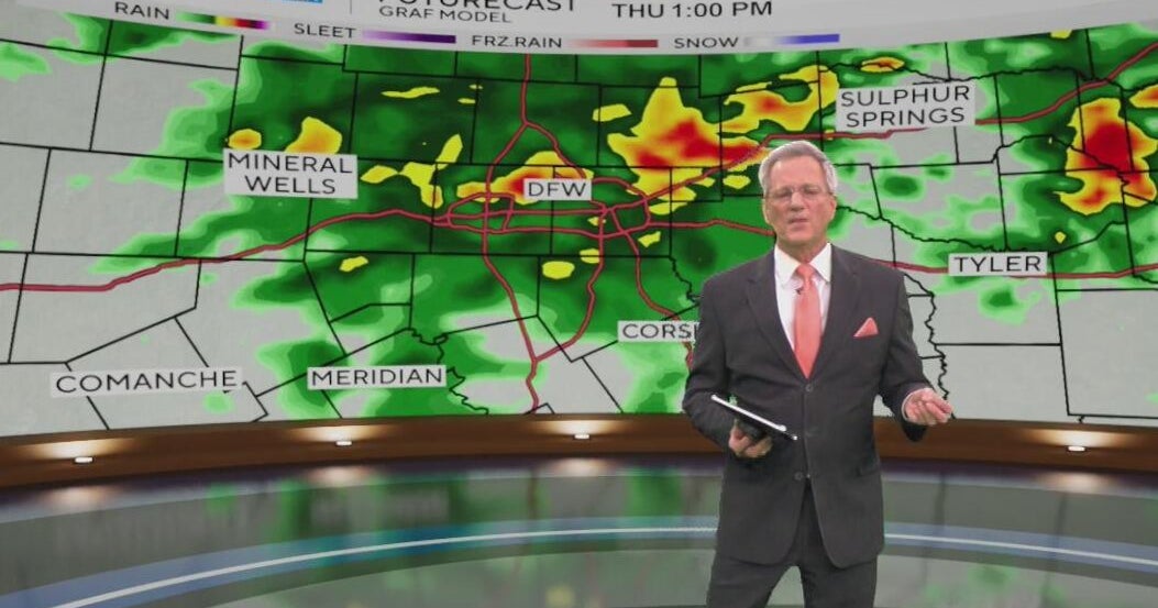 Severe storms shift east as North Texas holds under watch - CBS Texas