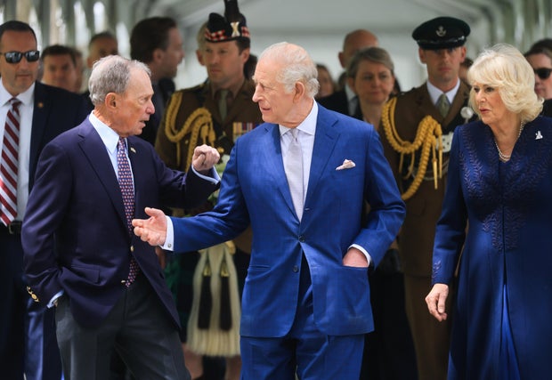 King Charles III And Queen Camilla Visit New York City During Their US State Visit 