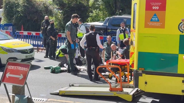 Stabbing incident in Golders Green area of London 