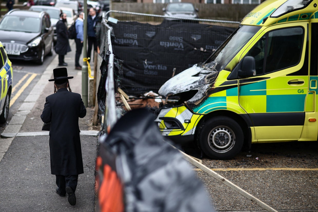 BRITAIN-POLITICS-CRIME-ARSON 