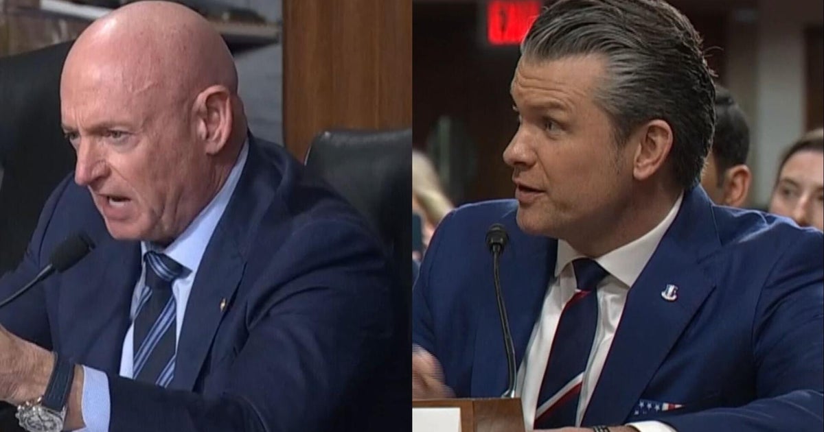 Mark Kelly slams Pete Hegseth at hearing: “The things you say matters”