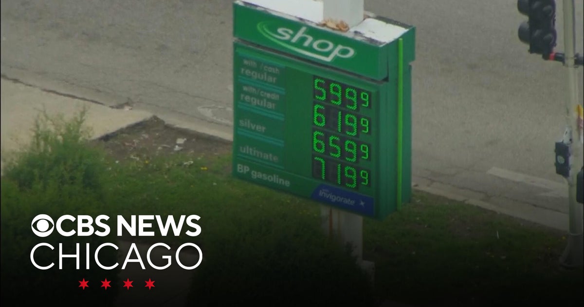Chicago gas prices near $6 for regular, top $7 for premium - CBS Chicago