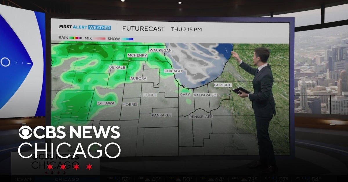 Chicago weather: Cool Thursday with scattered showers - CBS Chicago