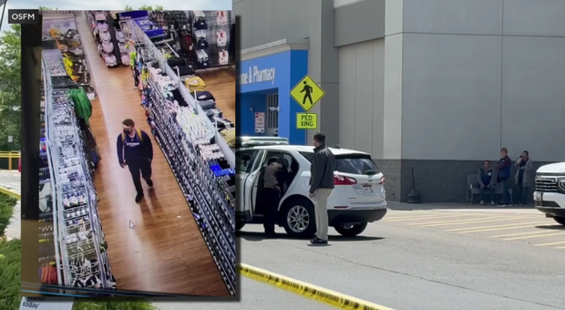 Suspect Accused of Setting Fire in Maryland Walmart