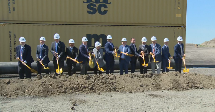 Sparrows Point terminal breaks ground for major Baltimore port expansion