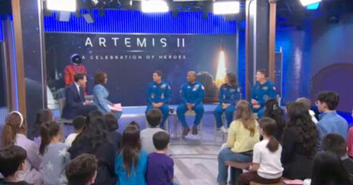 Artemis crew tells kids moon flight was “the best roller coaster ride”