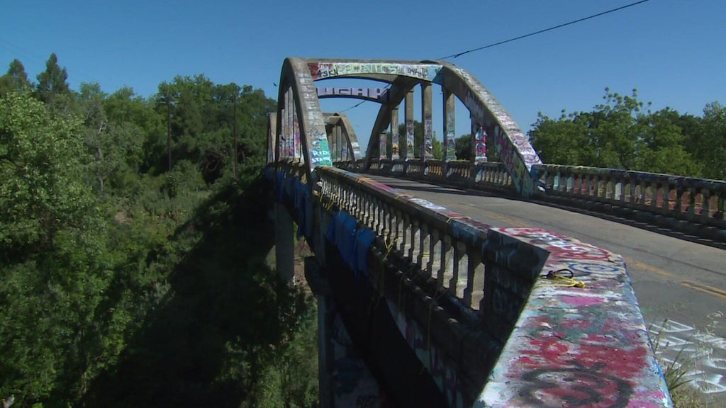 Famed "Graffiti Bridge" near Davis closes for rehabilitation project
