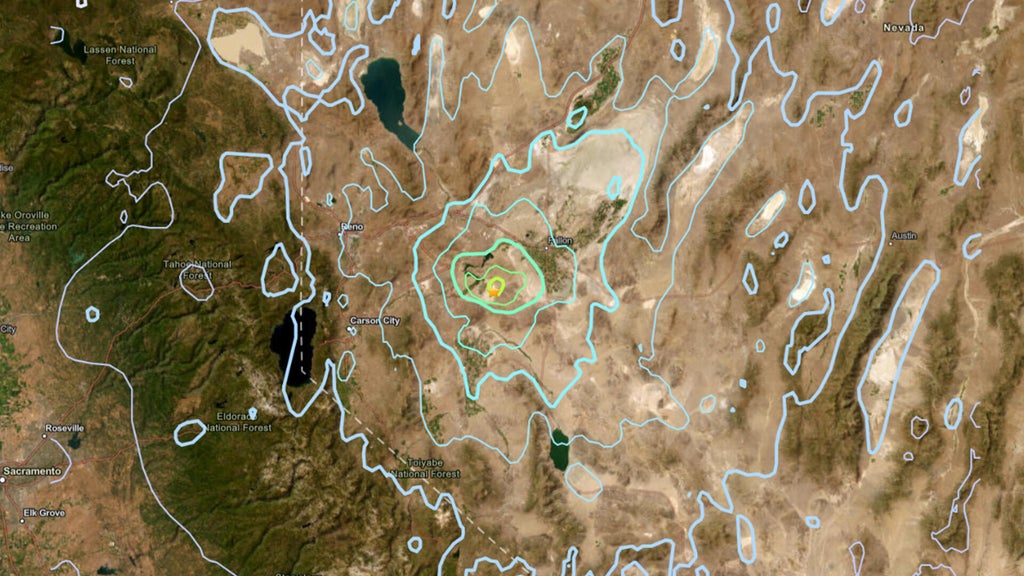 5.2 magnitude earthquake in Nevada reportedly felt as far as Sacramento