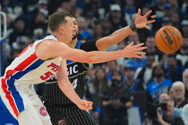 Pistons Magic Basketball 