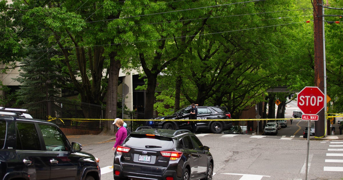 Vehicle carrying explosives crashes into Portland athletic club, driver dead