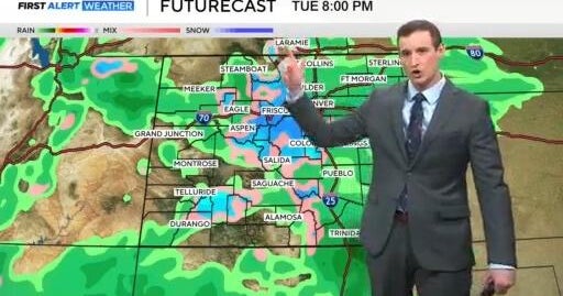 Rain and snow is expected across Colorado - CBS Colorado