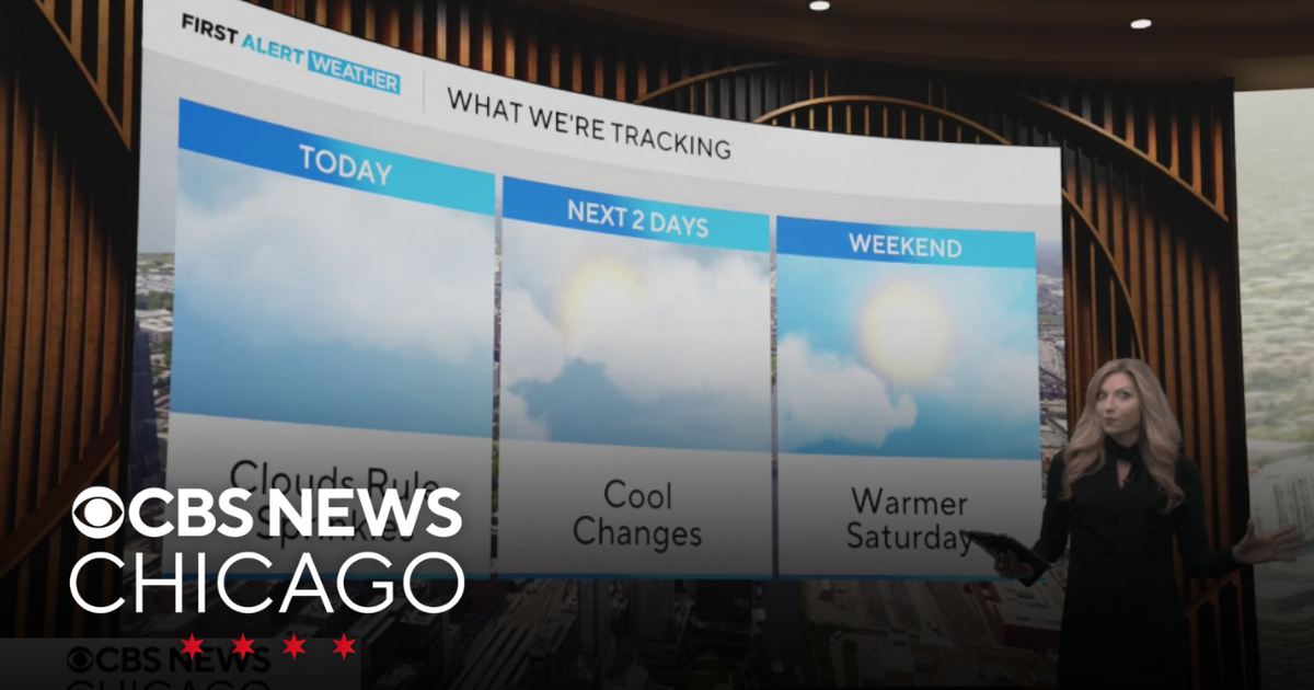 A few cool days before warmup this weekend - CBS Chicago