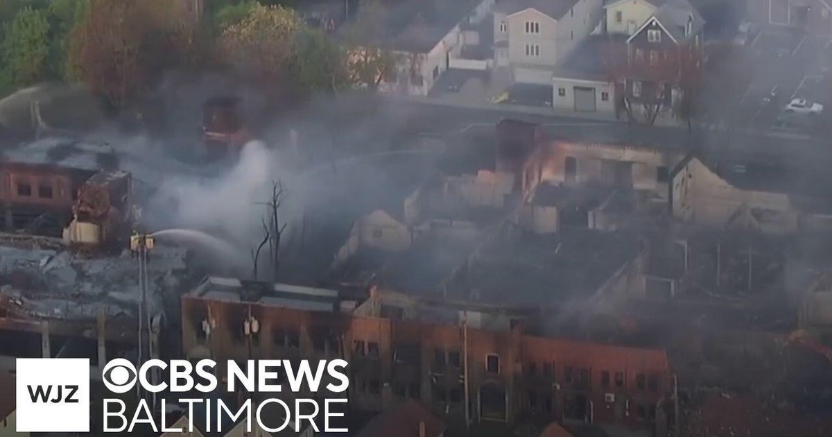 2 firefighters injured in 14-alarm fire in New Jersey - CBS Baltimore