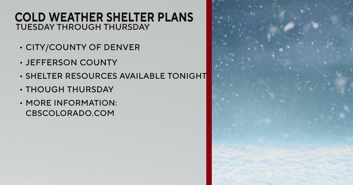 Denver Opens Warming Shelters Amid Winter Storm Warning