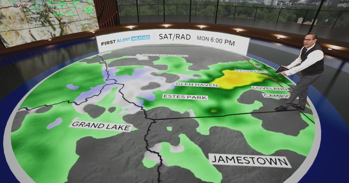 Rain to snow and then a freeze over the next few days - CBS Colorado