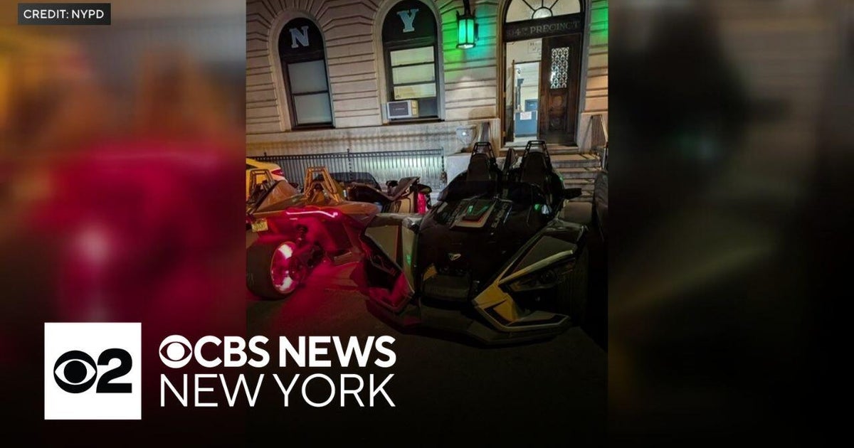 Police seize vehicles illegally racing in Queens - CBS New York