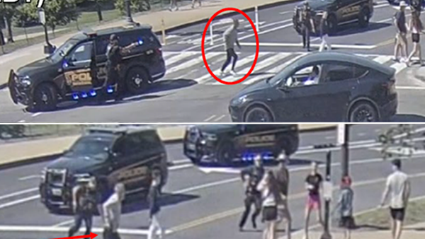 Images included in a Secret Service agent's affidavit to support charges against Michael Marx. 